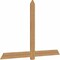 Ekena Millwork Eugene Smooth Timber Gable Bracket, Western Red Cedar, 84"W x 56"H x 1 1/2"D x 5 1/2"F, 16/12 Pitch GBW084X56X0206EUG00SWR - alternate 2